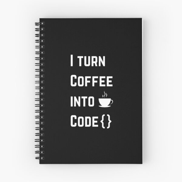 Item preview, I turn coffee into code - programmer - developer  designed and sold by TeePassion.