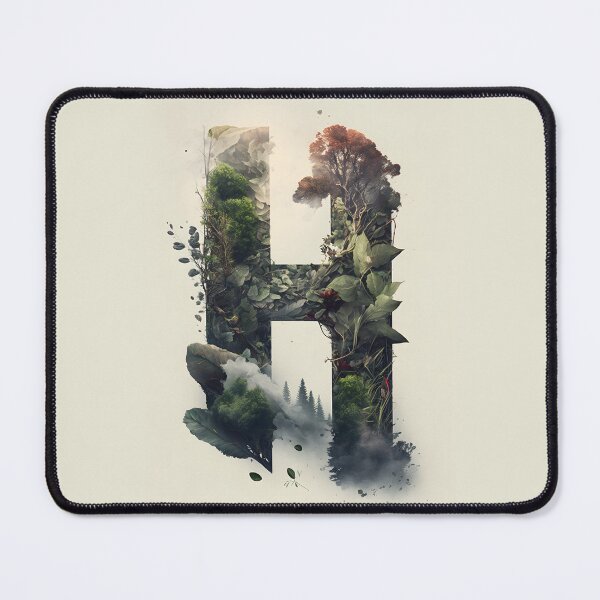 Item preview, Letter H Double Exposure designed and sold by dotperinchart.