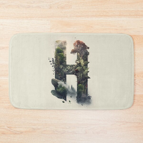 Item preview, Letter H Double Exposure designed and sold by dotperinchart.