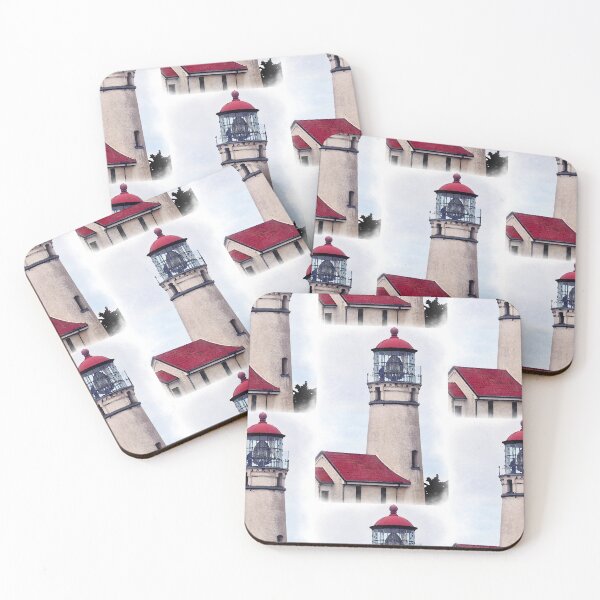 Item preview, Cape Blanco Lighthouse Watercolor designed and sold by KirtTisdale.