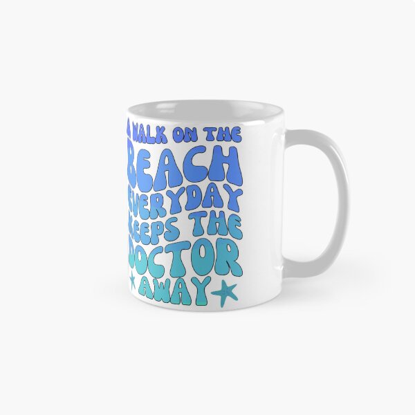 Item preview, A Walk On The Beach Everyday Keeps The Doctor Away -  designed and sold by Sun Sand & Sea Art.