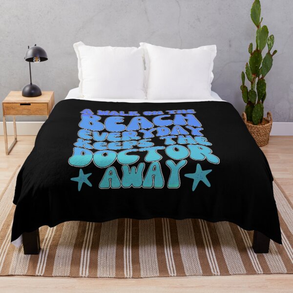 Item preview, A Walk On The Beach Everyday Keeps The Doctor Away -  designed and sold by Sun Sand & Sea Art.