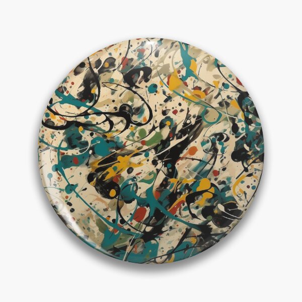 Item preview, Jackson Pollock inspired pattern tiling paper designed and sold by paulstamp.