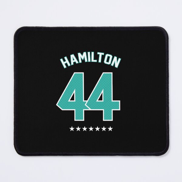 Item preview, Hamilton 44 Teal Jersey Design designed and sold by hotshots-design.