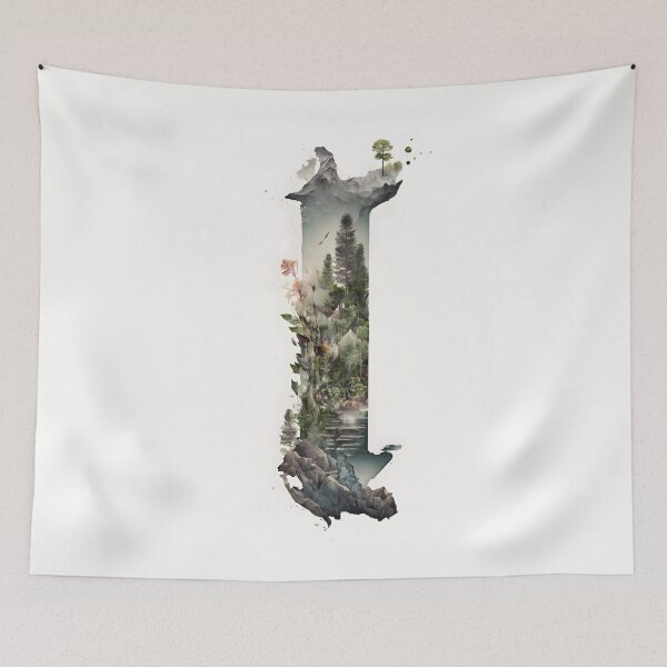 Item preview, Letter I Double Exposure designed and sold by dotperinchart.