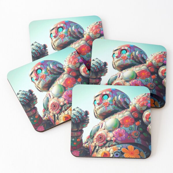 Item preview, Japanese robot flowers designed and sold by jsebouvi.