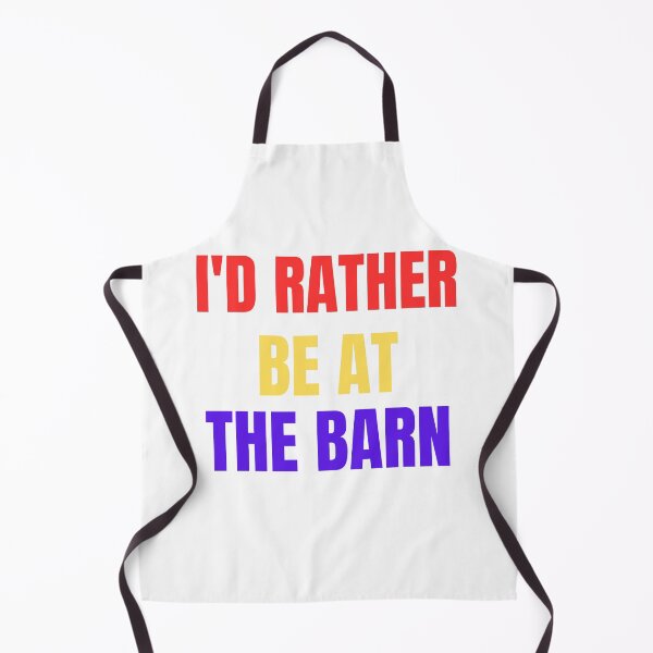 Item preview, I'd Rather Be At The Barn Shirt, Farm Lover Tshirt, Country Girl Shirt, Gift For Horse Owner, Horse Riding Tshirt, Barn Girl Tee, Rescue Top designed and sold by smilup.