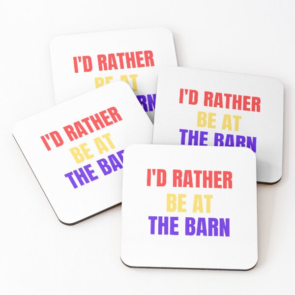Item preview, I'd Rather Be At The Barn Shirt, Farm Lover Tshirt, Country Girl Shirt, Gift For Horse Owner, Horse Riding Tshirt, Barn Girl Tee, Rescue Top designed and sold by smilup.