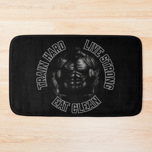 Item preview, Bodybuilding - Train Hard, Live Strong, Eat Clean designed and sold by Shirt-Guide.