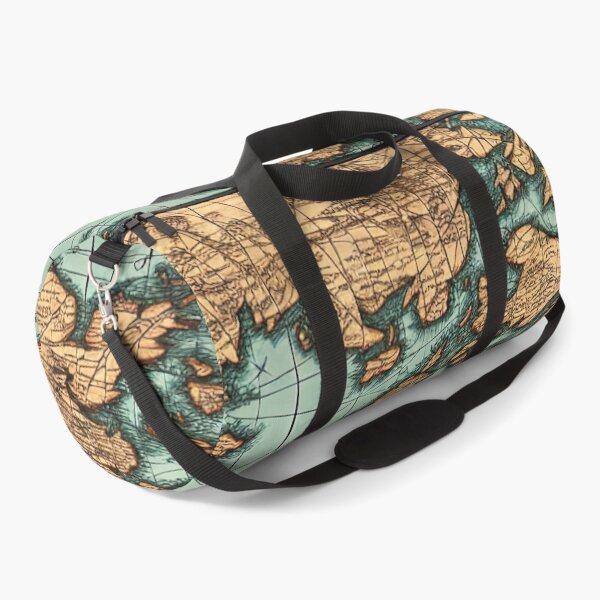 Item preview, Throw Pillow With An Ancient Imaginary Map Illustration designed and sold by Sowari-Pillows.