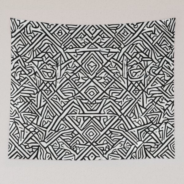 Item preview, lines as a pattern designed and sold by The Iconic Minimalist.