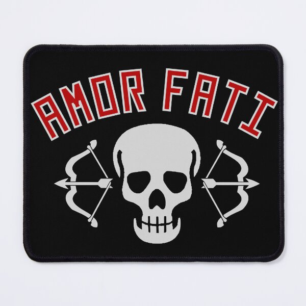 Aperçu de l'œuvre Amor Fati Amour du destin Latin créée et vendue par MojaveTradePost.
