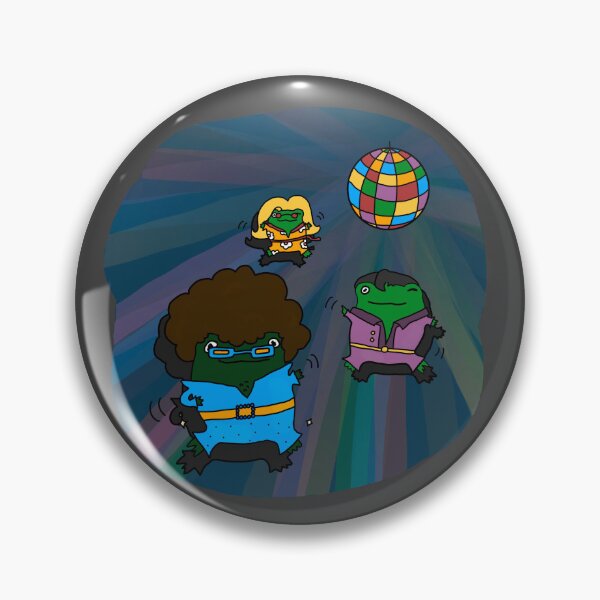 Item preview, Disco Frogs designed and sold by sillymiya.