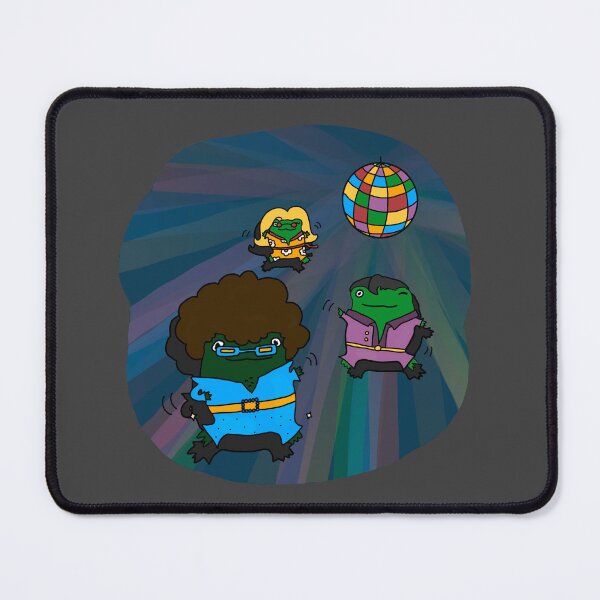 Item preview, Disco Frogs designed and sold by sillymiya.