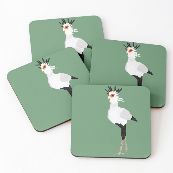 Item preview, Secretary Bird designed and sold by Alyssa Holcomb.