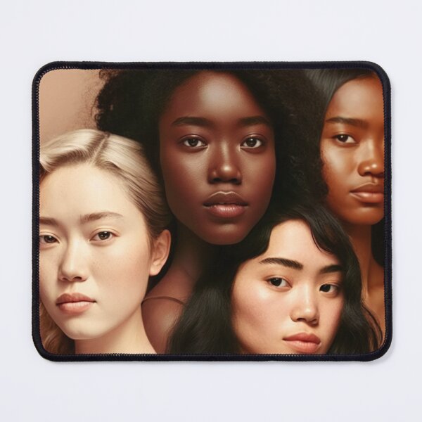 Item preview, Multi ethnic group of women with different types of skin designed and sold by oliviasunrise.