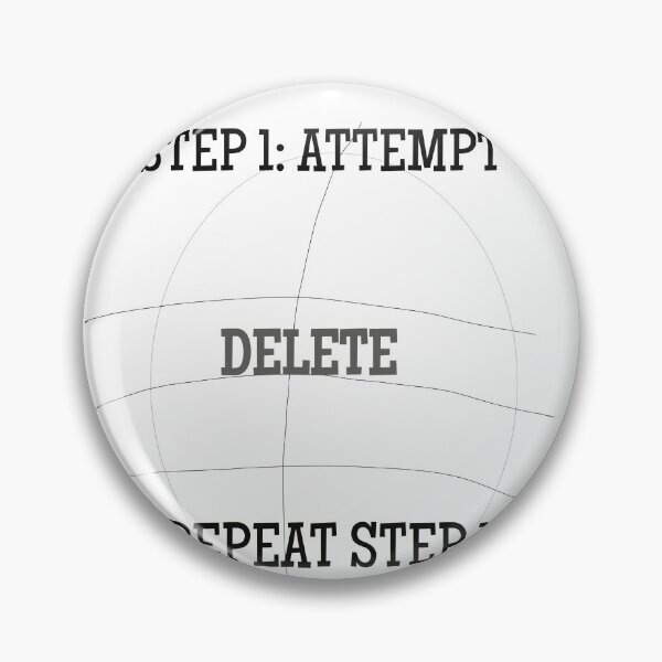 Item preview, Attempt, Delete, Repeat designed and sold by KeekLawless.