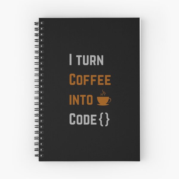 Item preview, I turn coffee into code - programmer - developer  designed and sold by TeePassion.