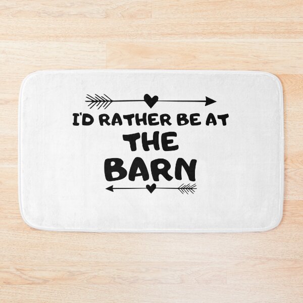 Item preview, I'd Rather Be At The Barn Shirt, Farm Lover Tshirt, Country Girl Shirt, Gift For Horse Owner, Horse Riding Tshirt, Barn Girl Tee, Rescue Top designed and sold by smilup.