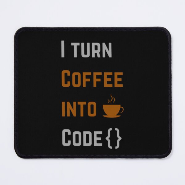 Item preview, I turn coffee into code - programmer - developer  designed and sold by TeePassion.