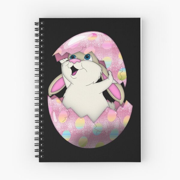 Item preview, Cute Happy Fluffy Pink Bunny  designed and sold by Pebasfa.