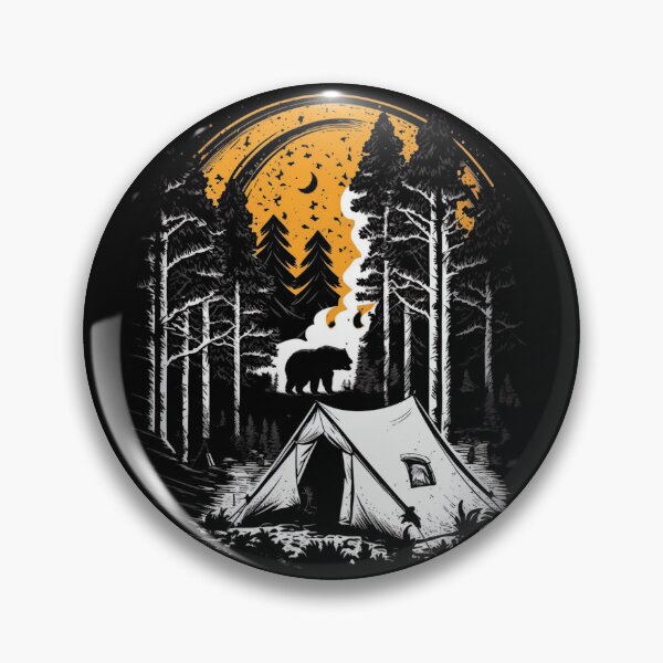 Item preview, Camping With Bears. designed and sold by DiamondPixel.