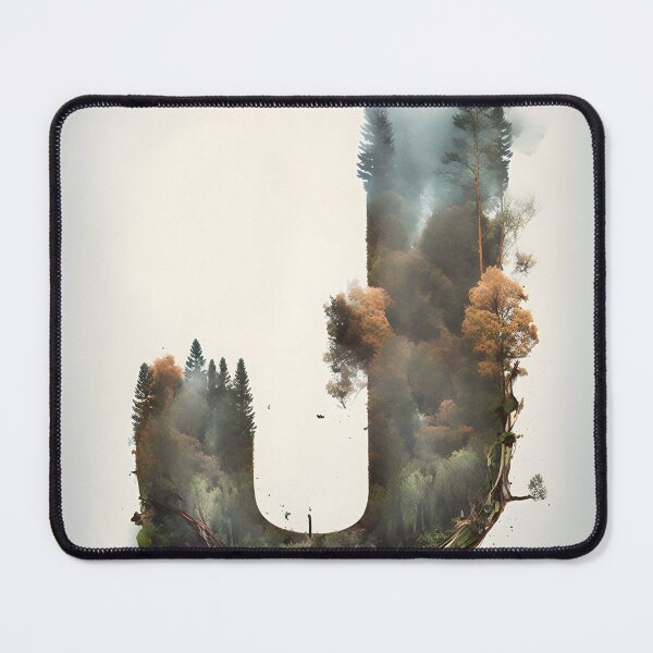 Item preview, Letter J Double Exposure designed and sold by dotperinchart.