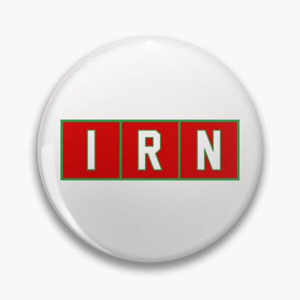 Item preview, IRN (Iran) Trigram Tiles White / Green / Red designed and sold by PEK1787.