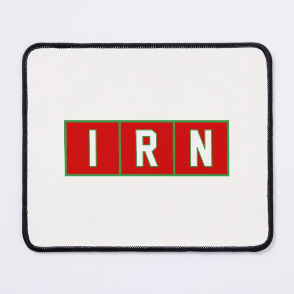 Item preview, IRN (Iran) Trigram Tiles White / Green / Red designed and sold by PEK1787.