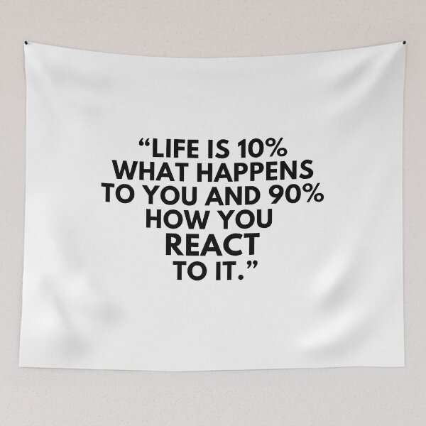 Item preview, Life is 10% what happens to you  designed and sold by dygo1986.