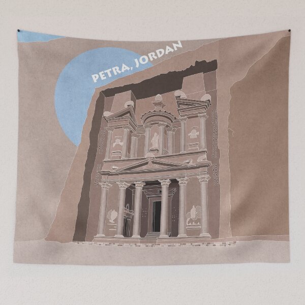 Item preview, Petra, Jordan designed and sold by traveltheory.