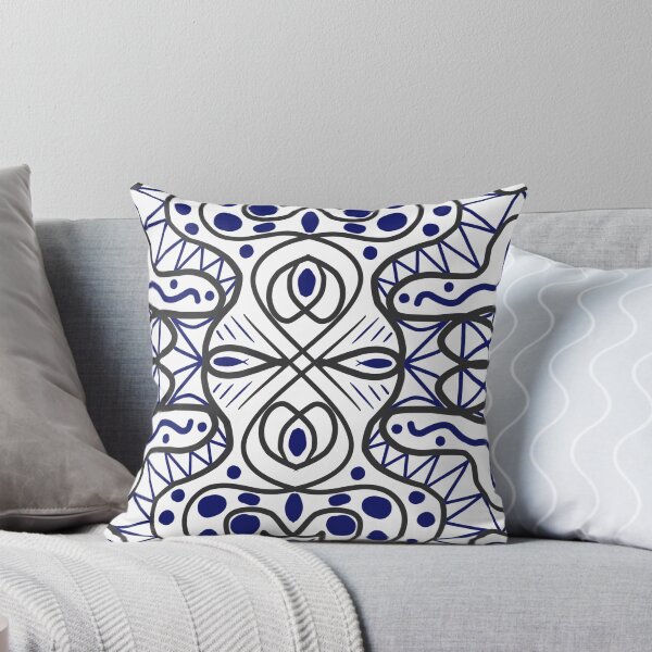 Item preview, Black and Blue Pattern designed and sold by PrismRoses.