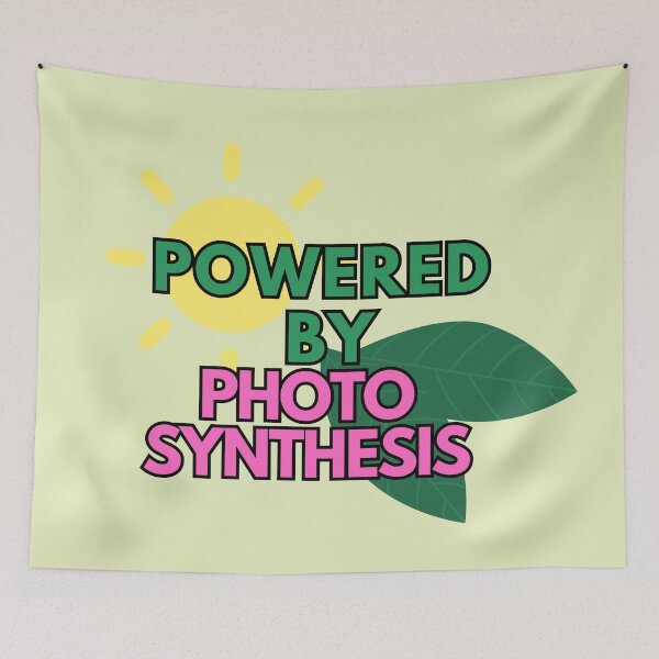 Item preview, Photosynthesis , Powered by Photosynthesis , Photosynthesis sayings designed and sold by Molecularmerch.