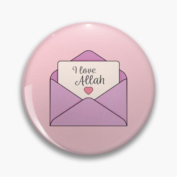 Item preview, I Love Allah - Lavender designed and sold by agoodworddesign.