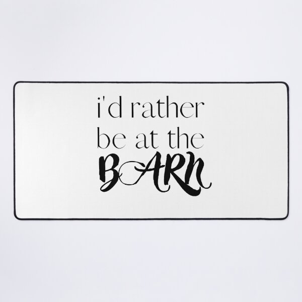 Item preview, I'd Rather Be At The Barn Shirt, Farm Lover Tshirt, Country Girl Shirt, Gift For Horse Owner, Horse Riding Tshirt, Barn Girl Tee, Rescue designed and sold by smilup.