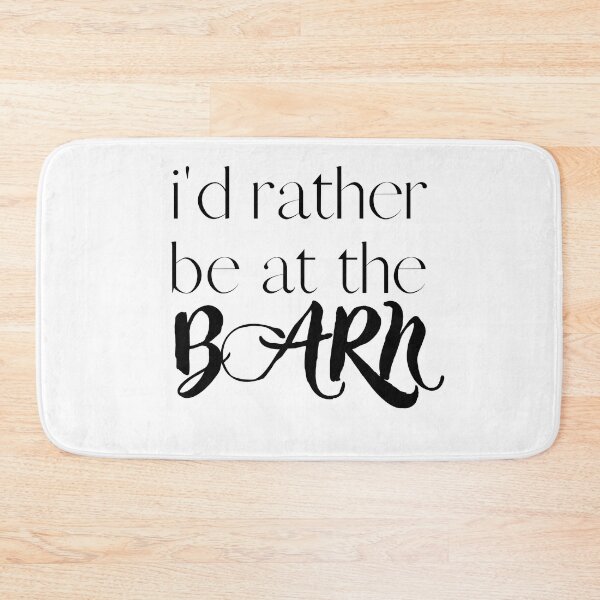 Item preview, I'd Rather Be At The Barn Shirt, Farm Lover Tshirt, Country Girl Shirt, Gift For Horse Owner, Horse Riding Tshirt, Barn Girl Tee, Rescue  designed and sold by smilup.