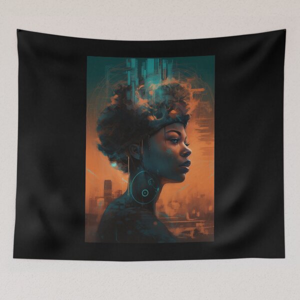 Item preview, Afrocentric Art designed and sold by MidJourneymen.