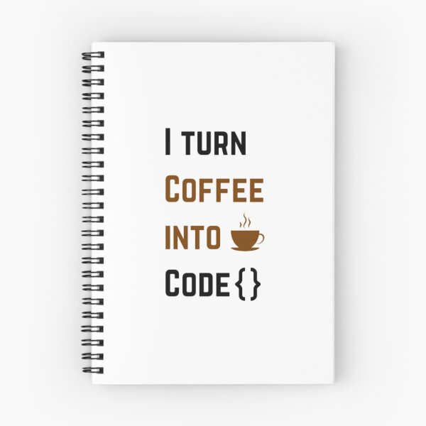 Item preview, I turn coffee into code - programmer - developer  designed and sold by TeePassion.