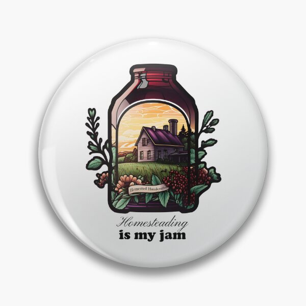 Item preview, Homesteading is My Jam designed and sold by HomesteadHC.
