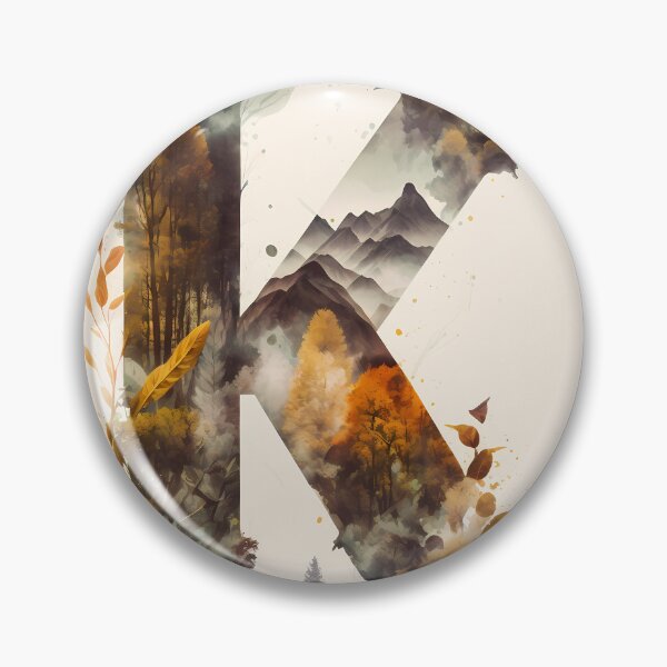 Item preview, Letter K Double Exposure designed and sold by dotperinchart.