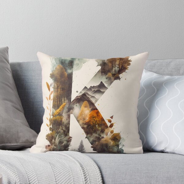 Item preview, Letter K Double Exposure designed and sold by dotperinchart.