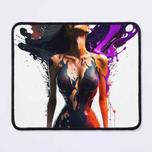 Item preview, Digital Artwork Dark Angel With Purpel blue Wings designed and sold by ManuelAndreas.