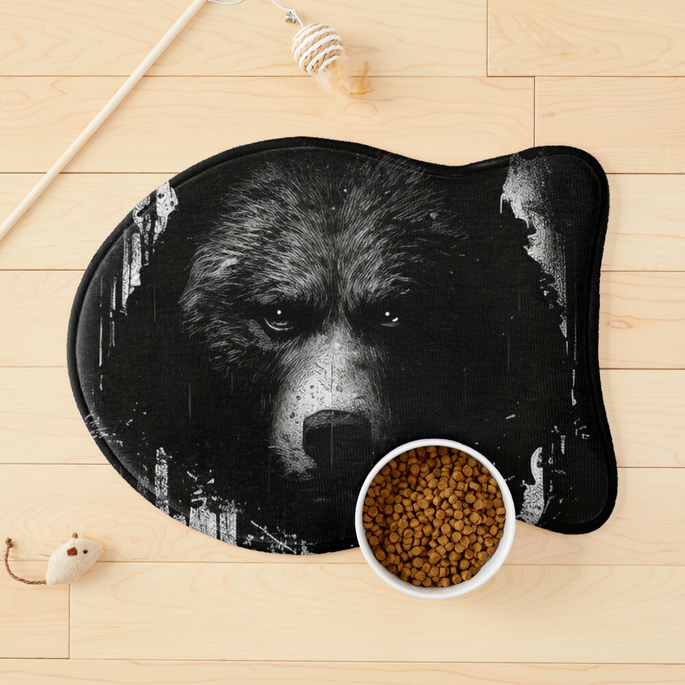 Menacing Grizzly Magnet for Sale by Sisbam