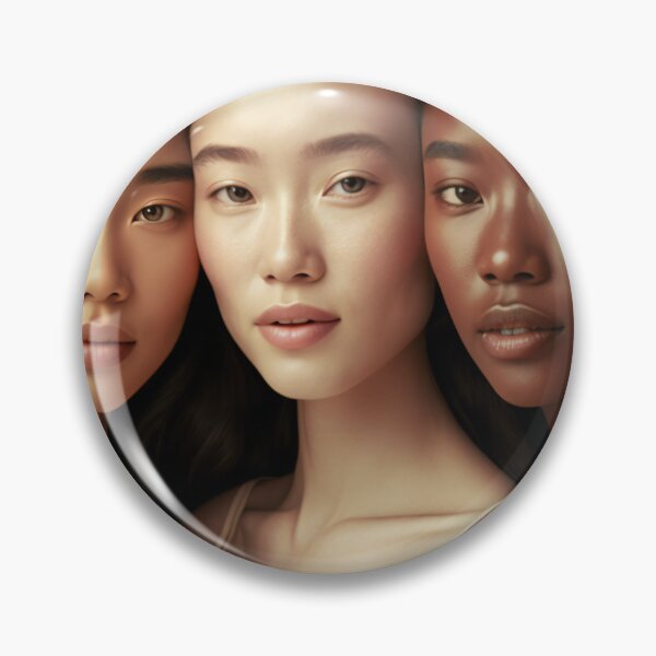 Item preview, Multi ethnic group of women with different types of skin designed and sold by oliviasunrise.
