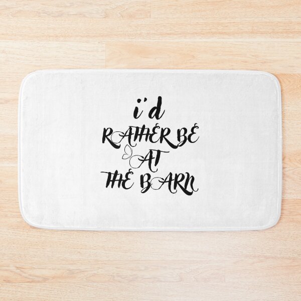 Item preview, I'd Rather Be At The Barn Shirt, Farm Lover Tshirt, Country Girl Shirt, Gift For Horse Owner, Horse Riding Tshirt, Barn Girl Tee, designed and sold by smilup.