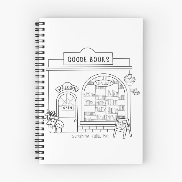 Item preview, Goode Books, Sunshine Falls NC | Book Lovers designed and sold by lunarrcreations.