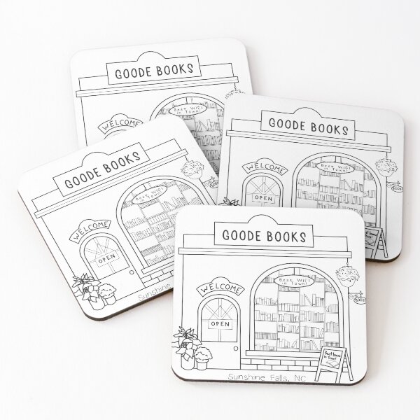 Item preview, Goode Books, Sunshine Falls NC | Book Lovers designed and sold by lunarrcreations.