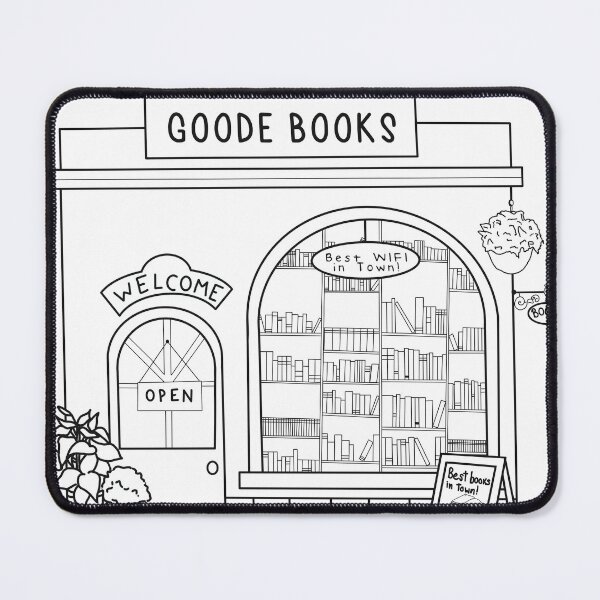 Item preview, Goode Books, Sunshine Falls NC | Book Lovers designed and sold by lunarrcreations.