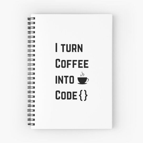 Item preview, I turn coffee into code - programmer - developer  designed and sold by TeePassion.