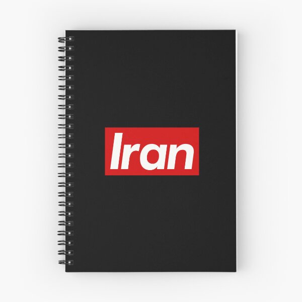 Item preview, Iran - White Text / Red Background designed and sold by PEK1787.